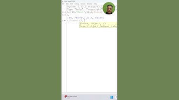 insert function in Python List | CBSE  #gegagra #gegagraindia #education #techiekrish #ai