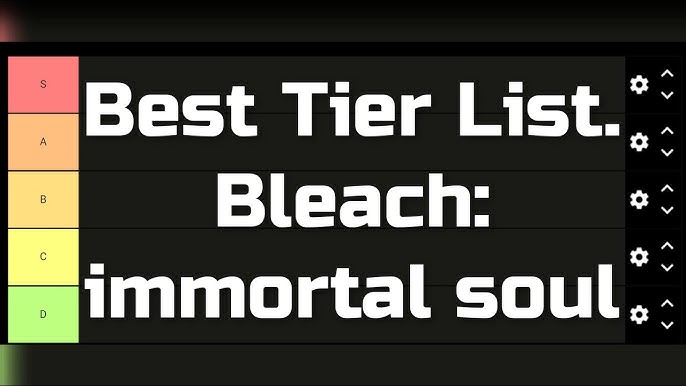 Tier List for Bleach: Immortal Soul on PC - The Best Characters