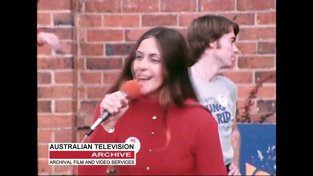 Young World “On Tour”, 1977 — (TNT Channel 9 News Film Collection)