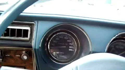 Cold Start 1977 Oldsmobile Cutlass