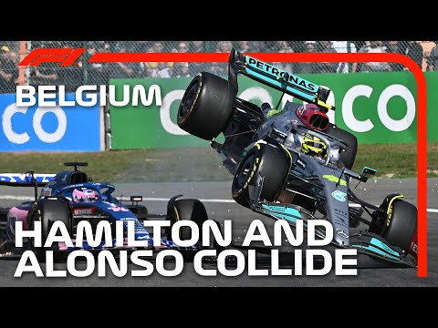 Hamilton & Alonso Collide At Spa! | 2022 Belgian Grand Prix