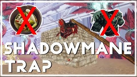 The BEST & FASTEST Shadowmane Tame Trap Guide in ARK Genesis 2 | NO CROUCHING, NO GHILLIE |