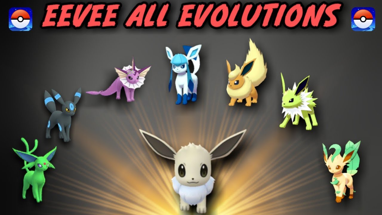 Pokemon go eevee evolution how to evolve eevee into all forms how