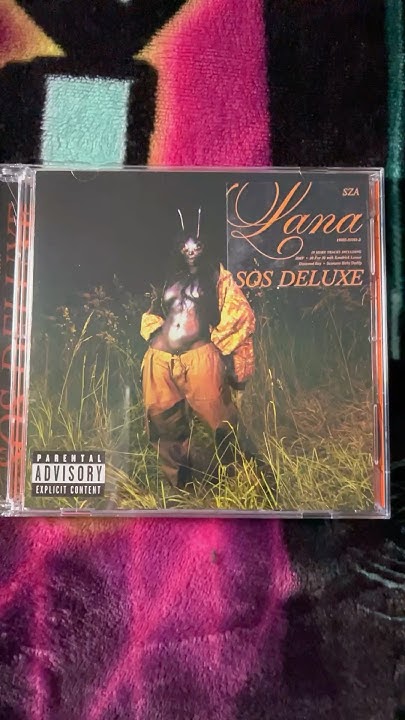 SZA Lana SOS Dekuxe CD! #sza #new #delixe #cd #unboxing #rnb #music #