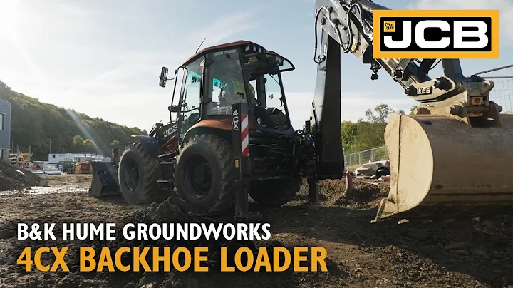 4CX Backhoe Loader | B&K Hume Groundworks