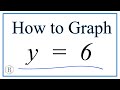 How to graph y  6