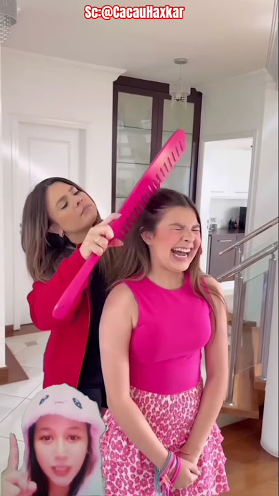 Just comb papa ⁉️ CacauHaxkar #shorts #funny #dubbing