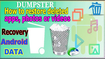 Dumpster -  Recycle Bin App for Android: Recover Deleted Images, Files & Videos { In Hindi }