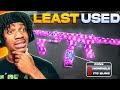 I TRIED the LEAST used guns in warzone and it nearly broke me...