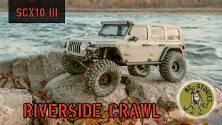 Riverside Rock Crawl! - SCX10 III Jeep JLU