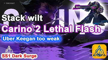 [SS1] Uber Keegan too weak with Stack Wilt - Carino 2 Lethal Flash - Bilion DPS Torchlight:infinite