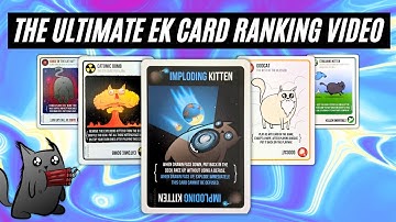 Exploding Kittens Card Ranking COMPILATION: Season 1