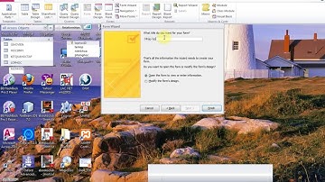 Tạo form nhập dữ liệu bằng Form wizard (Bài 18: Tạo FORM nhập liệu trong Access)