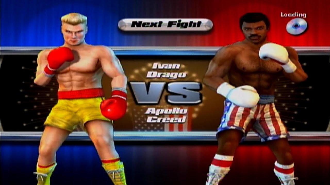 Ivan Drago Vs Apollo Creed Fight 27 Rocky Legends Hd Youtube
