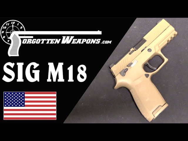 SIG M18: New USMC Service Pistol (and Little Brother of the M17