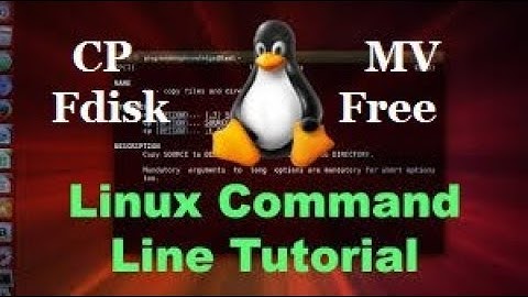 Basic Commands of Linux OS ( Cp, Mv, Free, Fdisk ) Video No - 23
