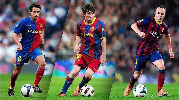 A Barcelona Tiki Taka Masterclass..