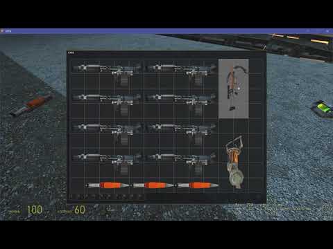 Resident Evil 4 remake like inventory in half-life 2