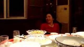 My first dinner in Cheng Du