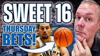 Sweet 16 Picks Today 🏀 Thursday March Madness Odds, Spreads & Best Bets | NCAA Tournament
