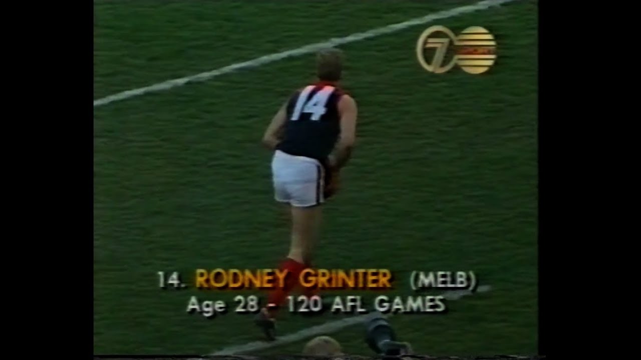 1993 AFL - St Kilda v Melbourne - Round 14 - VFL Park