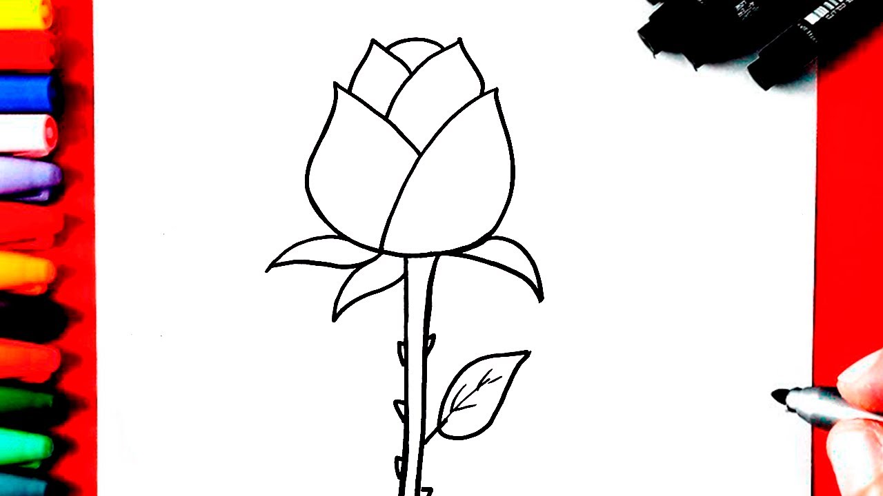 50 Desenhos de Flores para Colorir/Pintar em Casa!  Flores para colorir,  Desenhos de flores, Modelos de flor de papel