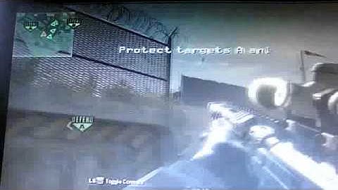 CoD MW3 Throwing Knife Across Map on Dome