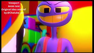 Just A Jax Anim Test Not Even Rendered Model By Me, Audio From Hazbin Hotel S2