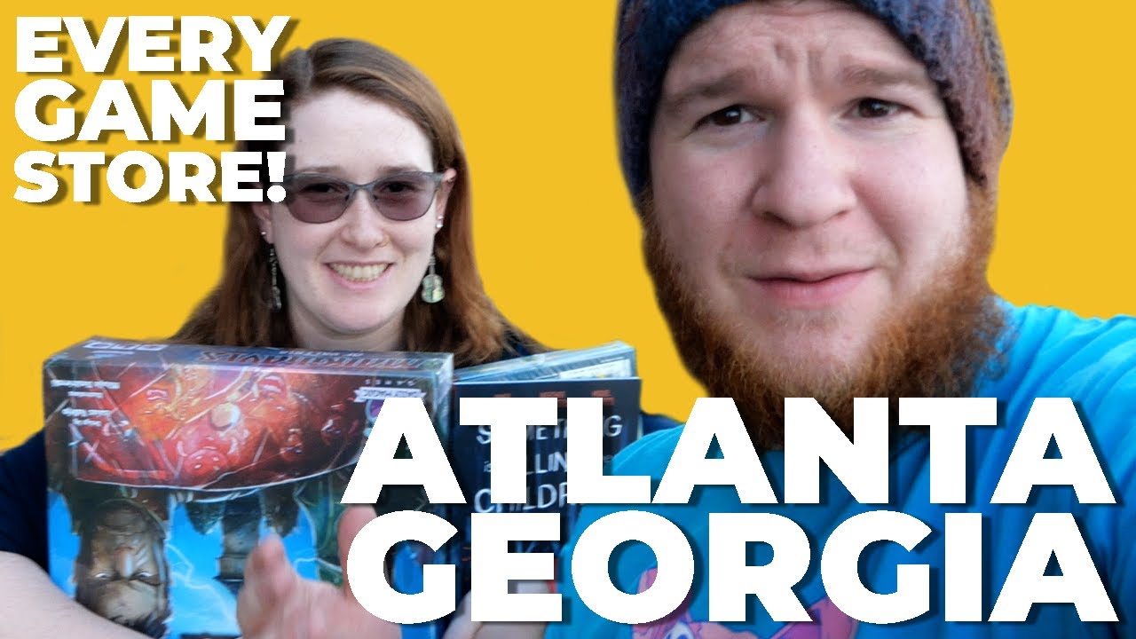Atlanta, Best game Stores! Quackalope's Travel Guide YouTube