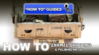 ENAMEL CHIPPING & POLISHED METAL  'HOW TO' GUIDE