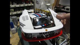 [プラモ製作] タミヤ 1/12 マルティーニポルシェ935ターボ 第五十九回