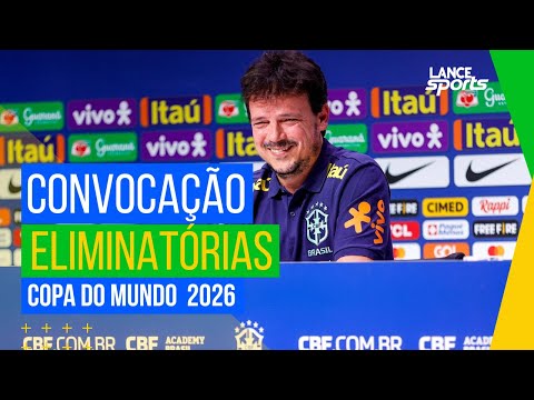 Diniz faz primeira convocação para Eliminatórias da Copa do Mundo 2026