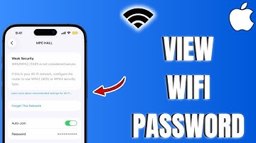 How To See Wifi Password In Iphone (2025)