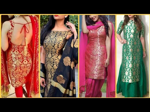 Traditional Brocade Salwar Kameez and Traditional Brocade Salwar Suits  online shopping