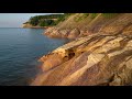 Pictured Rocks National Lakeshore Afternoon Video Landscape