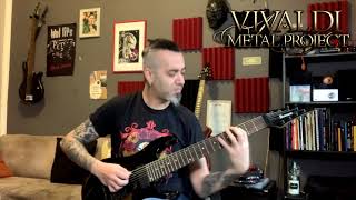 Francesco Corapi recording 8-string guitar on &#39;Royal Overture&#39;