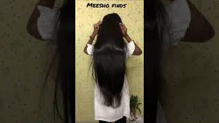 meesho hair extensions for rs.250😨❤️ #ytshorts #trending #viral #fashion #trendingshorts #video