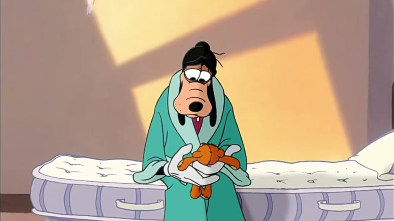 An Extremely Goofy Movies Hoof Max Goofy Packing Up For College Bed (2000) 3/3