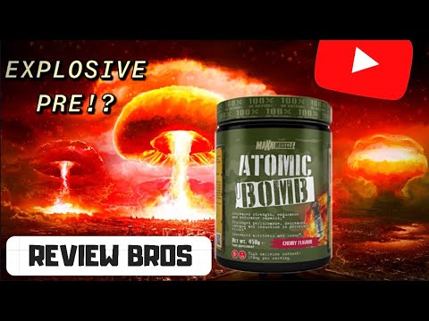 🟠 ATOMIC BOMB PREWORKOUT REVIEW - HOW STRONG IS THIS STUFF? ANTH BAILES SUPPLEMENT