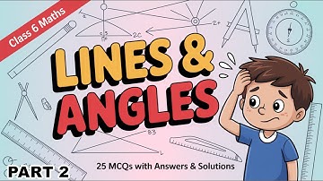Lines And Angles | MCQ 2 |Class 6 Maths | Chapter 2 | Ganita Prakash | New NCERT 2025-26 MCQ PULSE