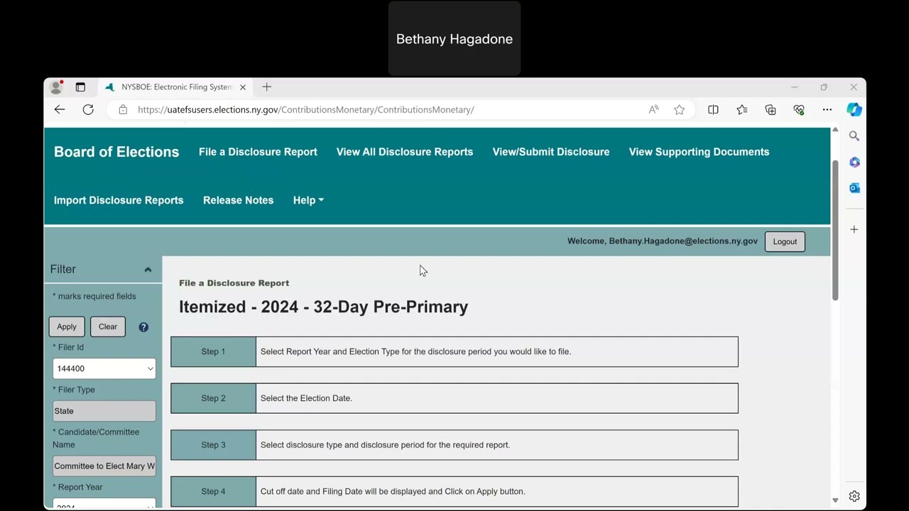 Reporting Public Funds Receipts (PCFB)