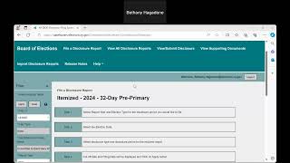Reporting Public Funds Receipts (PCFB)