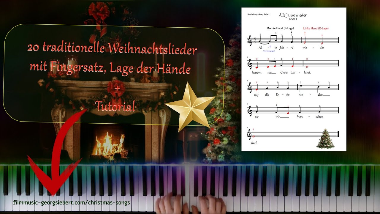 20 traditionelle Weihnachtslieder (easy) - YouTube 20 traditionelle Weihnachtslieder (easy) - YouTube