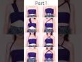 How to tie a wrap shirt: part 1 #diywrapshirt #stylingawrapshirt #diyfashion