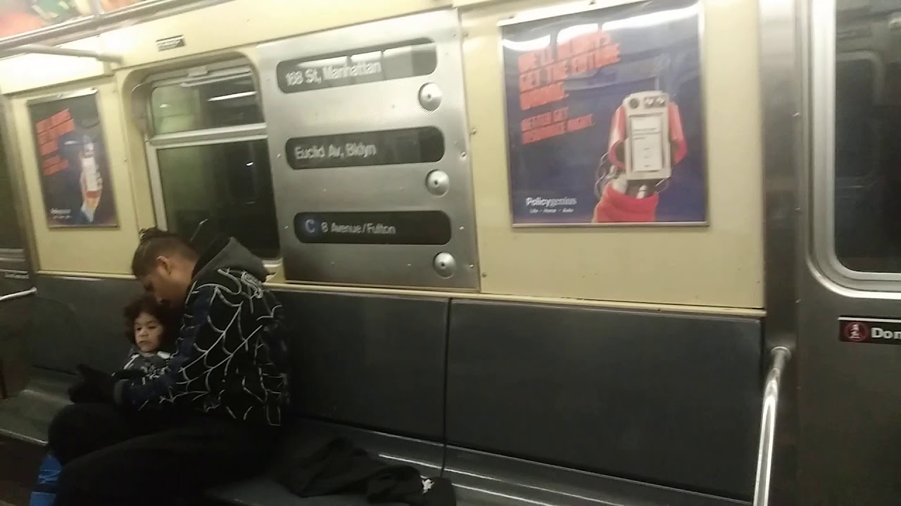 RARE!!!!!!!! R32 C TRAIN RIDE TO FAR ROCKAWAY!!!!!!!!