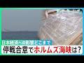 停戦合意でホルムズ海峡は？続く封鎖で日本の商社に危機感　続く価格高騰と“供給目詰まり”　日本経済への影響どこまで…【サンデーモーニング】｜TBS NEWS DIG