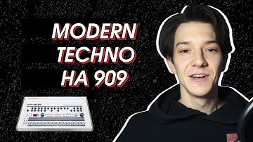PEAK-TIME TECHNO ДРАМКА НА ROLAND-909 / HOW TO MAKE MODERN TECHNO USING 909 (FL STUDIO)