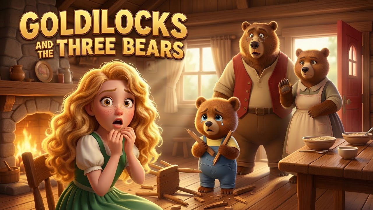 Goldilocks and the Three Bears | A Fairy Tale Story About Forgiveness ...
