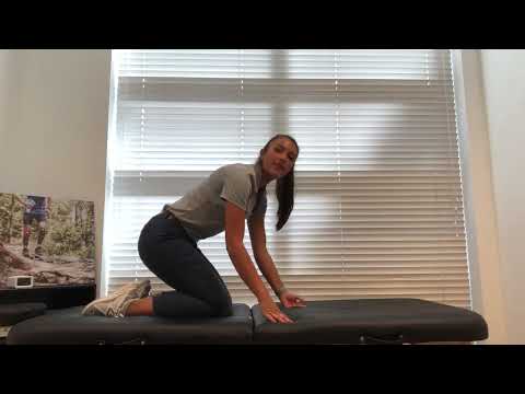 Child’s pose stretch