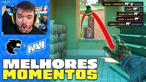 VALENDO A VAGA NA SEMIFINAL! FURIA vs NAVI - MELHORES MOMENTOS - IEM RIO 2024
